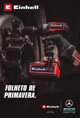 Folheto de Primavera Einhell 2026