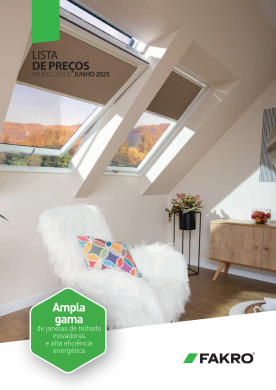 Tabela de Preços Fakro 2025