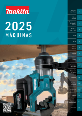 Catálogo Máquinas Makita 2025