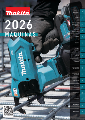 Folheto Makita Máquinas 2026